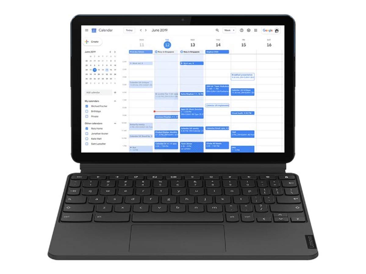 Lenovo IdeaPad Duet 10.1 Zoll Full HD Touch 2in1 Chromebook